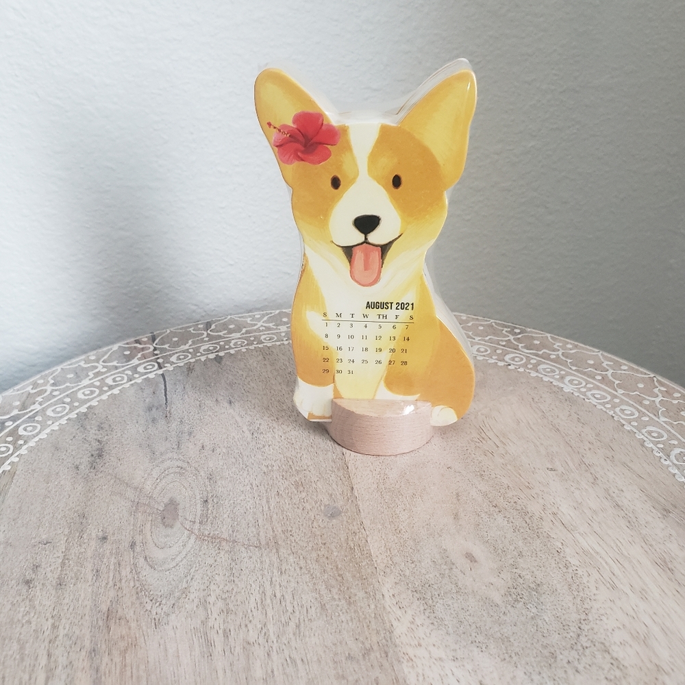 NWT Molly & Rex Corgi Calendar